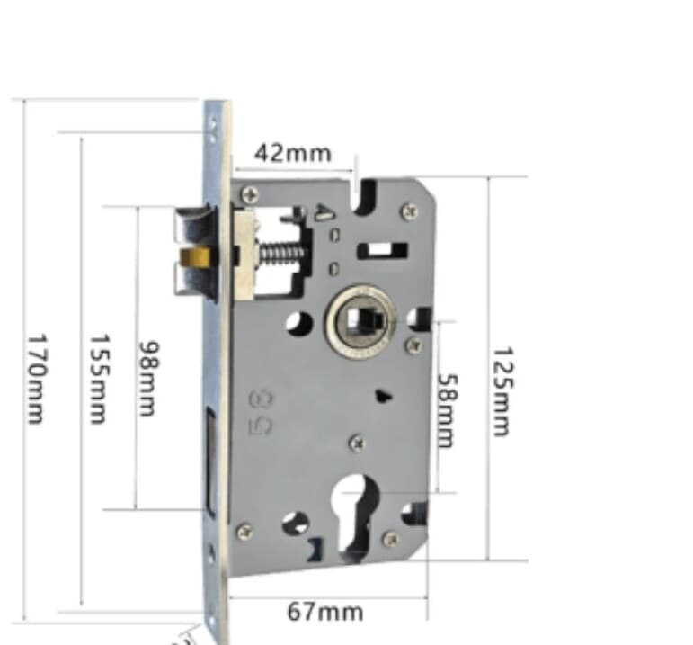 OWD-LB5040-S colour swatch — Lock Bodies