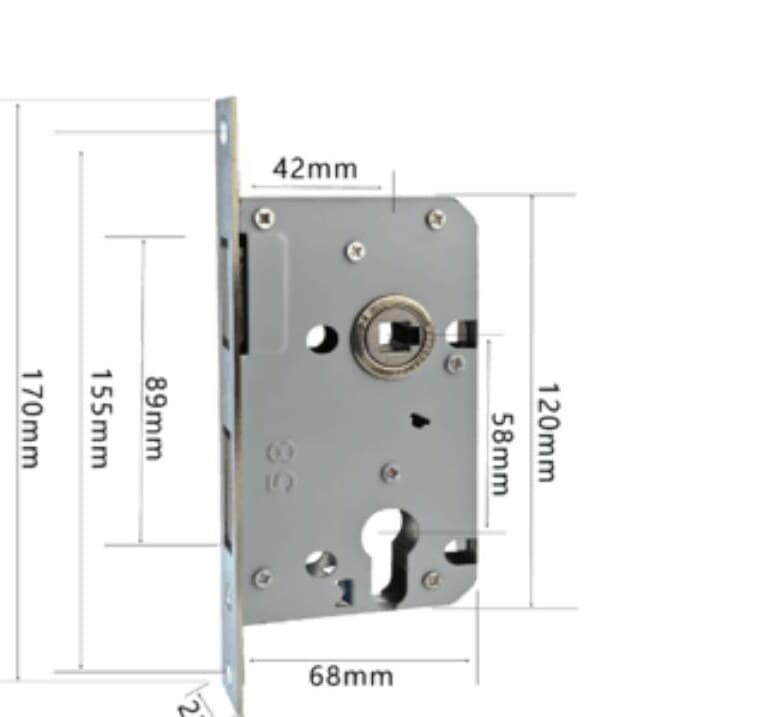 OWD-LB5040-S3 colour swatch — Lock Bodies