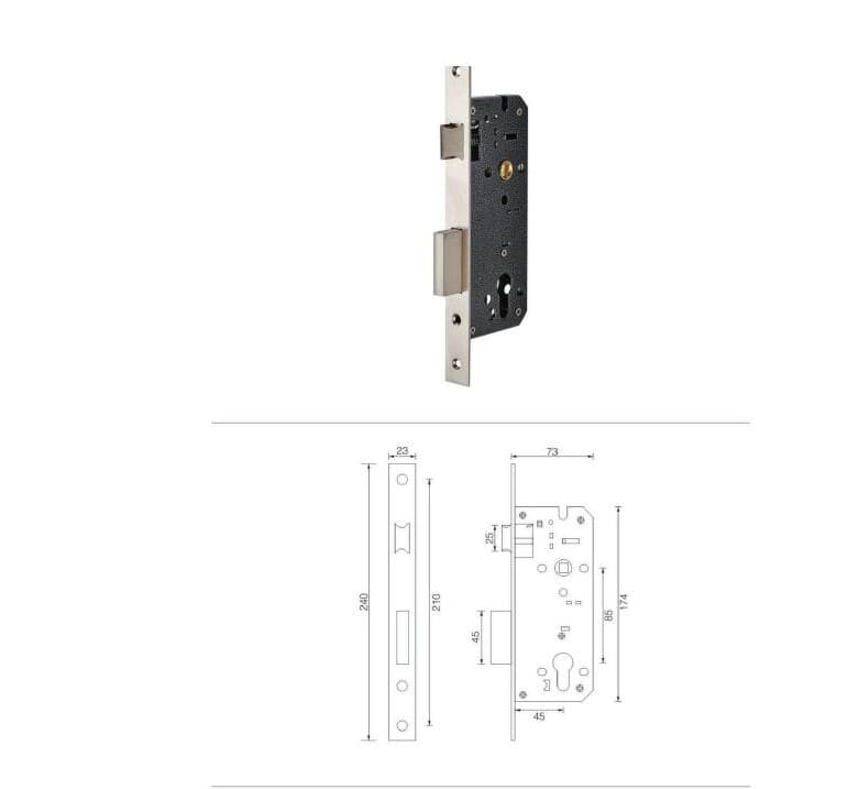 OWD-LB7250R colour swatch — Lock Bodies