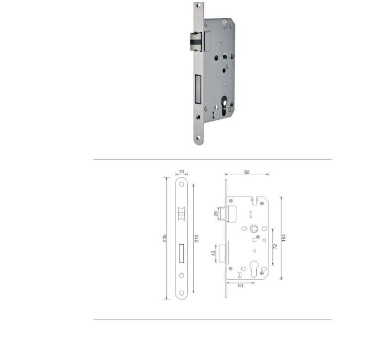 OWD-LB7255R colour swatch — Lock Bodies