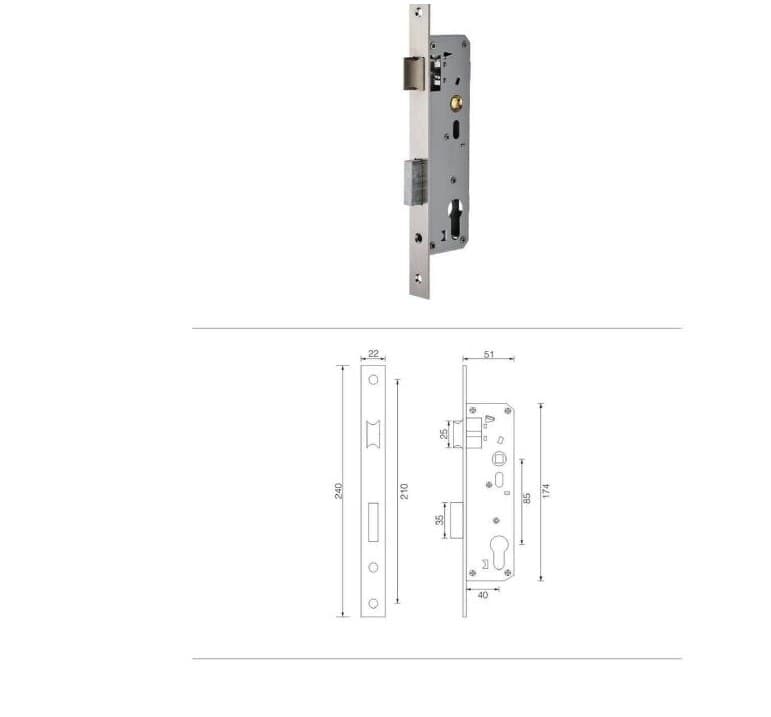 OWD-LB8545B colour swatch — Lock Bodies