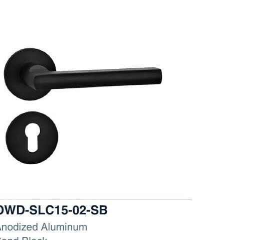 OWD-SLC15-02-SB colour swatch — Split Handle Locks