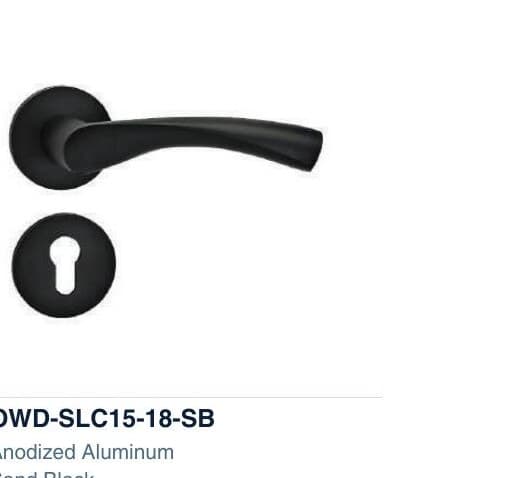 OWD-SLC15-18-SB colour swatch — Split Handle Locks