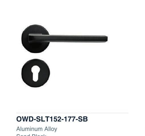 OWD-SLT152-177-SB colour swatch — Split Handle Locks