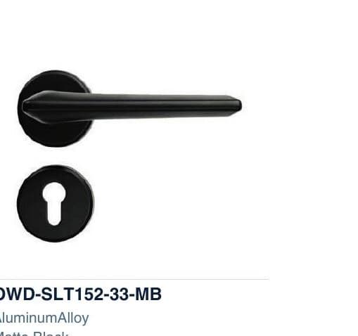 OWD-SLT152-33-MB colour swatch — Split Handle Locks
