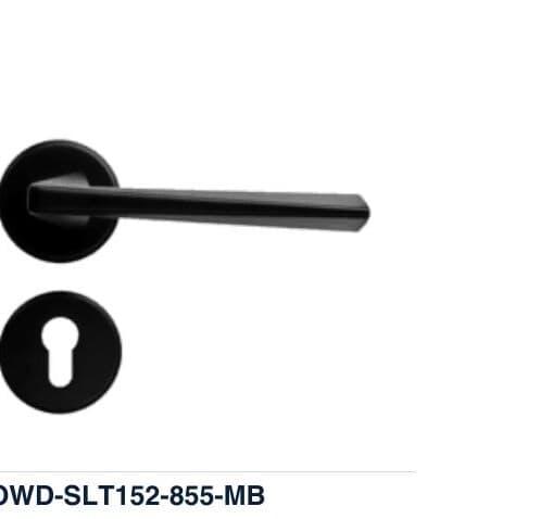OWD-SLT152-855-MB colour swatch — Split Handle Locks