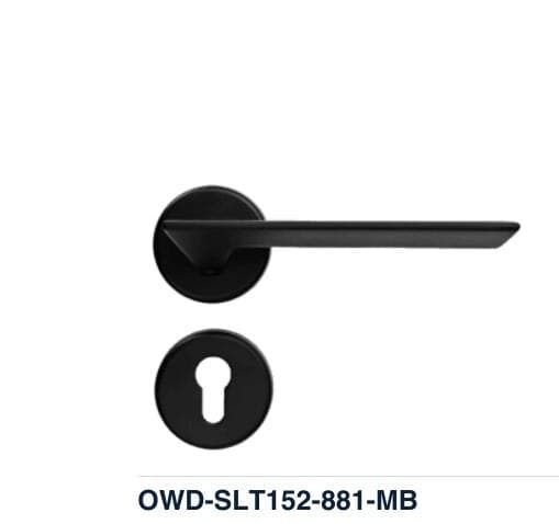 OWD-SLT152-881-MB colour swatch — Split Handle Locks