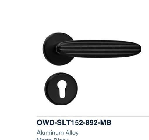 OWD-SLT152-892-MB colour swatch — Split Handle Locks