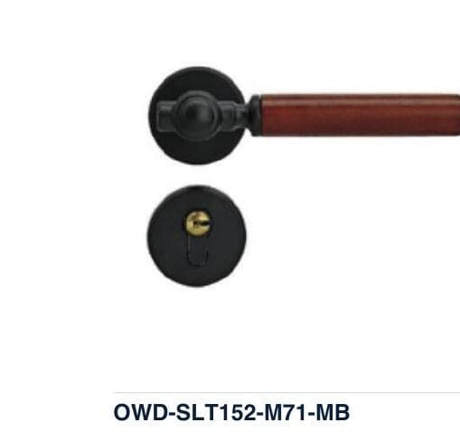 OWD-SLT152-M71-MB colour swatch — Split Handle Locks