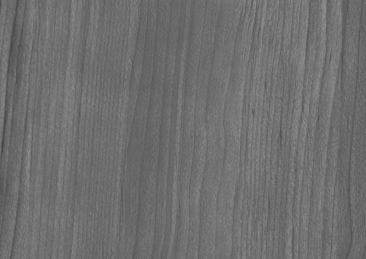 Anthracite Oak PVC film surface — wood-grain close-up swatch