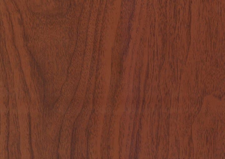 Hazelnut PVC film surface — wood-grain close-up swatch
