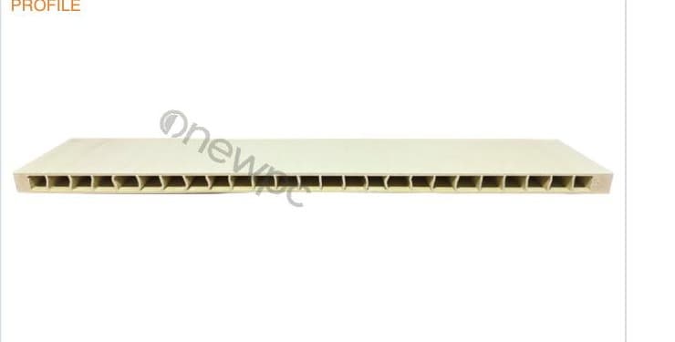 OW912/45.5-5.5 extruded WPC profile photo - real-product reference shot