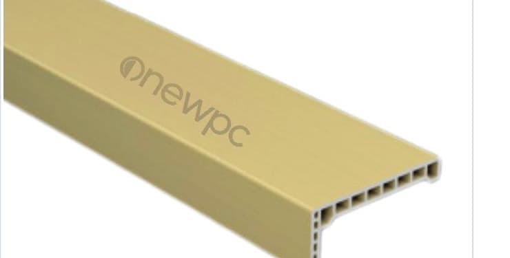 OWJ100/12-34 extruded WPC profile photo - real-product reference shot