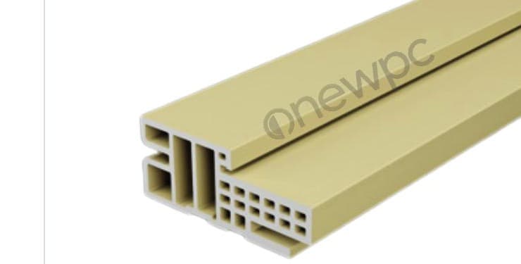 OWN100/46E-50 extruded WPC profile photo - real-product reference shot