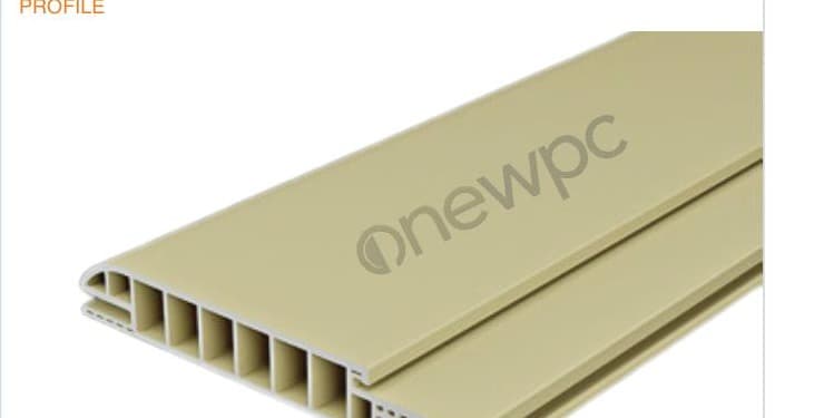 OWN210/30B-48 extruded WPC profile photo - real-product reference shot