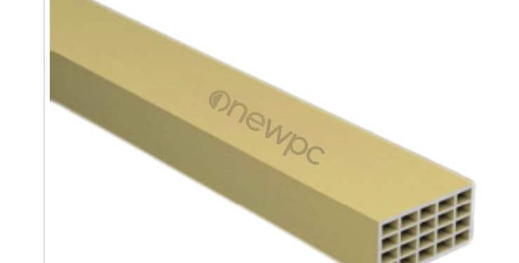 OWP80/40.5 extruded WPC profile photo - real-product reference shot