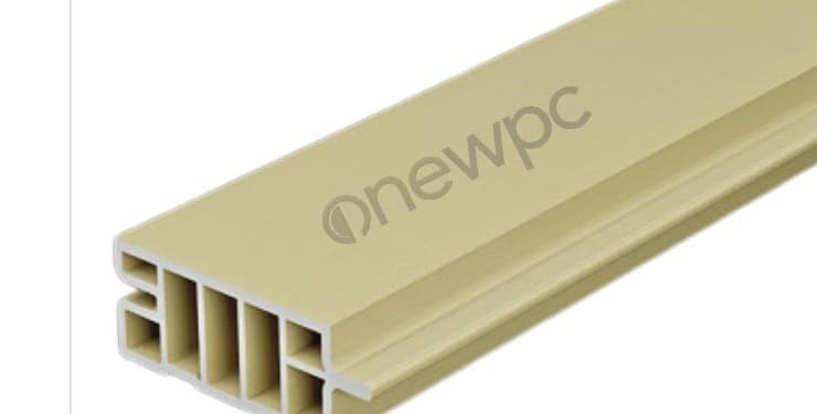 OWS100/46E extruded WPC profile photo - real-product reference shot
