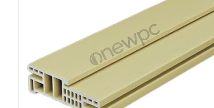 OWS120/40A-50 extruded WPC profile photo - real-product reference shot