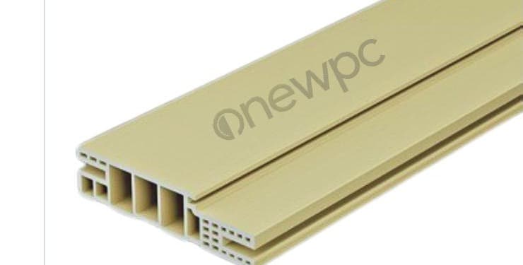 OWS140/33.3A-44 extruded WPC profile photo - real-product reference shot
