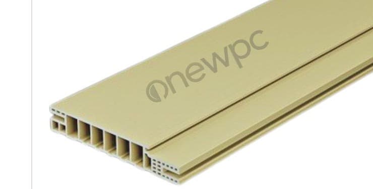 OWS200/33.3A-44 extruded WPC profile photo - real-product reference shot