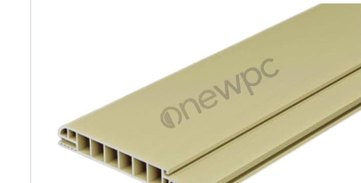 OWS220/30B-45 extruded WPC profile photo - real-product reference shot