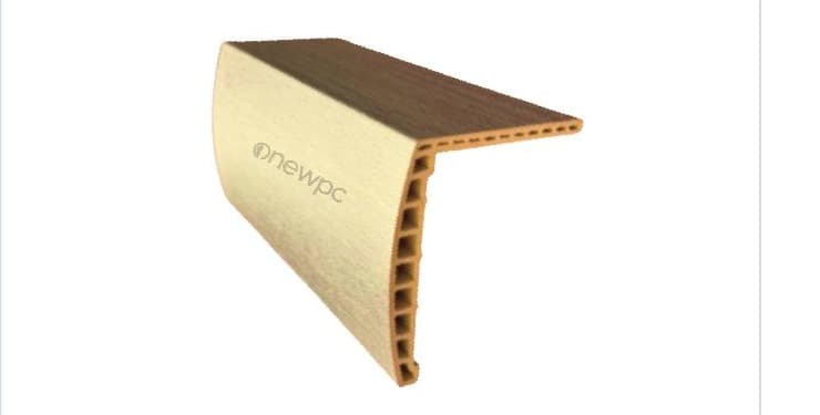 OWY100/16.5-85.5 extruded WPC profile photo - real-product reference shot