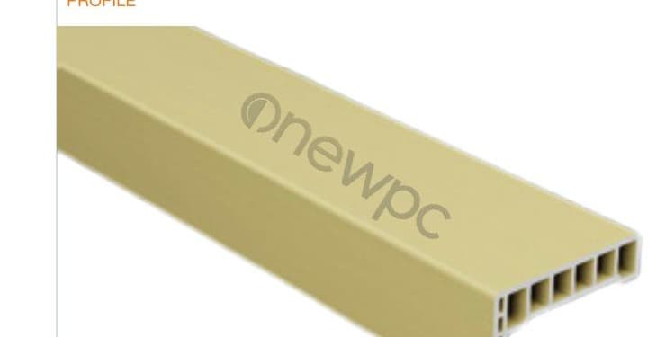 OWY60/15-37 extruded WPC profile photo - real-product reference shot