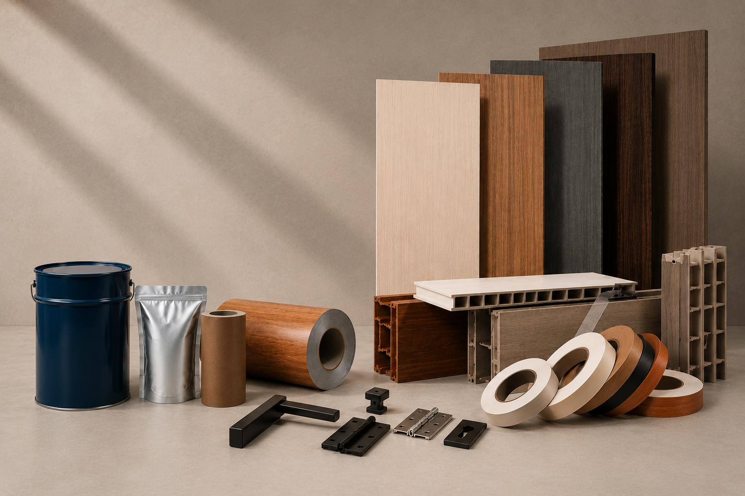 OneWPC OEM manufacturing, customization, and export services for WPC door components